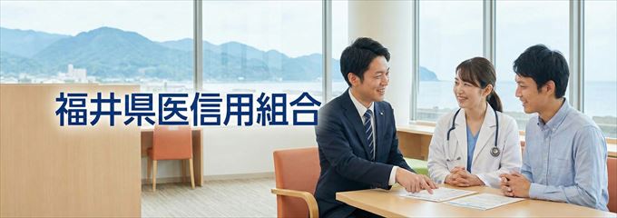「福井県医師信用組合」の不動産担保ローン